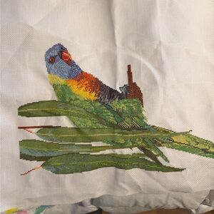 Colorful Parrot Cross-Stitch Kit